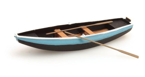 Artitec - Steel Rowboat - Blue (HO Scale)