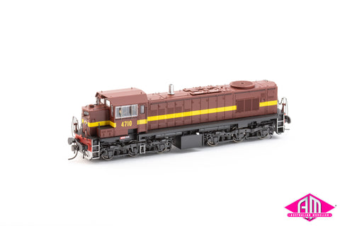 Trainorama - 47 Class Locomotive - 4710 - Indian Red (HO Scale)