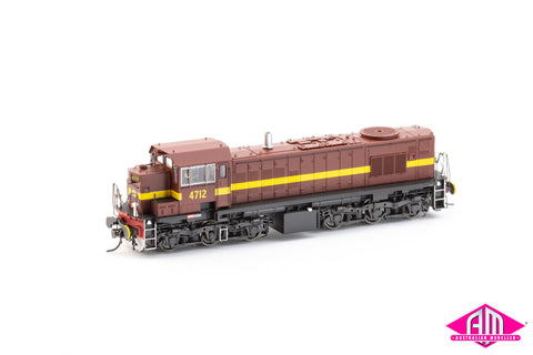 Trainorama - 47 Class Locomotive - 4712 - Indian Red (HO Scale)