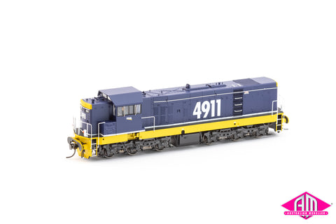 Trainorama - 49 Class Locomotive - 4911 - Freight Rail Blue (HO Scale)