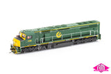 C Class Locomotive, C509 Cootes Industrial - Green & Yellow (C-18) HO Scale