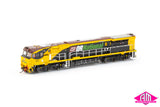 UGL C44aci 6000 Class Locomotive, 6012 QR National (C44-50) HO Scale