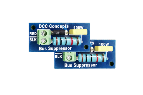 DCC Concepts DCC-BSS.2 - Bus Spike Suppressors & Terminators (2 Pack)