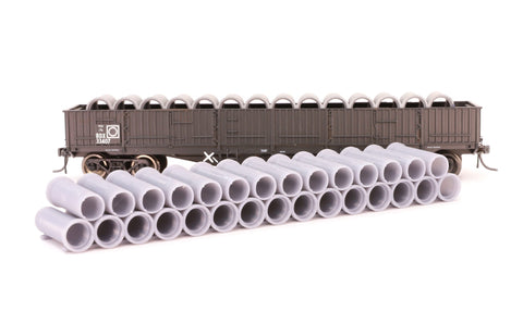 IF-WGL018 - 45'0" Cast Concrete Pipe Load - Small (HO Scale)