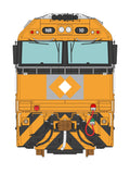 3D Wall Art NR Class NR10 National Rail Orange & Grey (1:8 Scale) LA-1