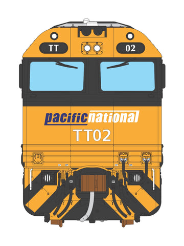 3D Wall Art GT46C-ACe Class TT02 Pacific National (1:8 Scale) LA-20