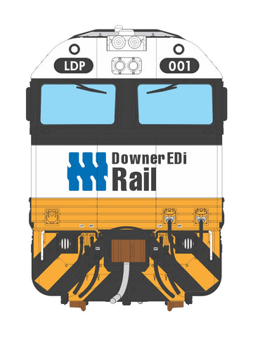 3D Wall Art GT46C-ACe Class LDP001 Downer EDI Rail (1:8 Scale) LA-22