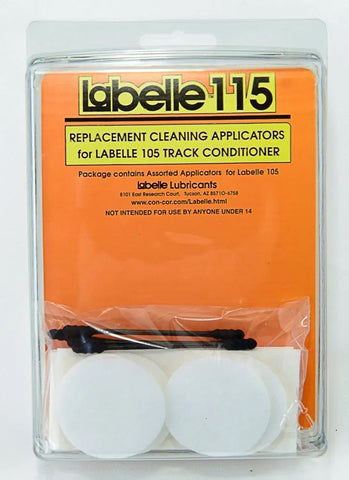 Labelle - LAB-115 - Extra Cleaning Aids for the Labelle #105 DC/DCC Track Cleaning Kit