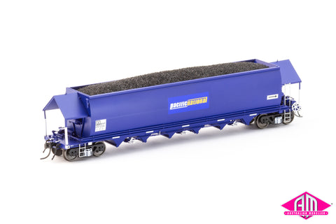 NHVF Coal Hopper, PN Blue with Pacific National Logo - 4 Car Pack NCH-90