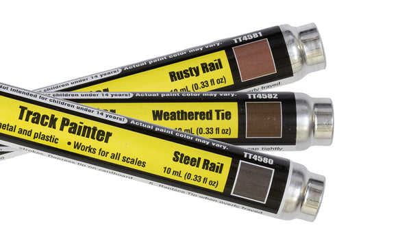 Tidy Track Rusty Rail Painter Pen By Woodland Scenics - HO Scale Model Railroad
