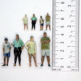 Figures - WE3D-SF1N - Summer Figures 1 (N Scale)