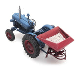 Artitec - Fordson Tractor With Broadcast Spreader (HO Scale)