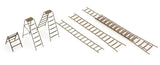 Artitec - Ladder Set - 6pc (HO Scale)