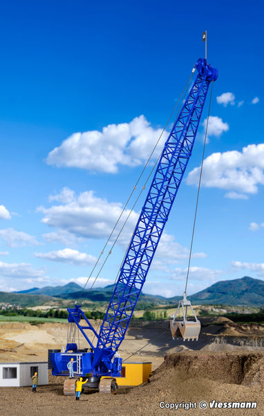 kibri 13036 HO Liebherr 883 クレーン プラモデル Kibri - 13036 - LIEBHERR 883 Cable Excavator with Grabber for