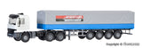 Kibri - 14652 - MB ACTROS 3-Axle with Tarpaulin Semi-Trailer and Cargo Kit (HO Scale)