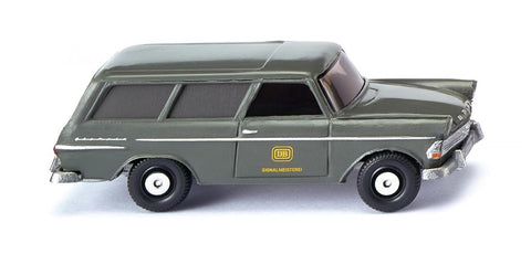17007147 - 1960 Opel Rekord Caravan - "DB" Logo (HO Scale)