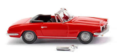 17018798 - BMW 1600 GT Cabriolet - Red (HO Scale)