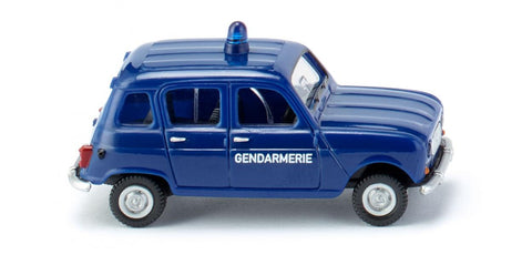 17022404 - Renault R4 - Gendarmerie (HO Scale)