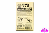 KD-178 - #178 "158 Scale" Metal Self Centering Whisker Coupler - Medium (9/32") Centerset Shank 2pr (HO Scale)