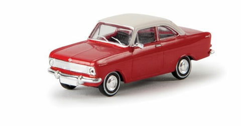 BK20332 - Opel Kadett A Coupe 1962-1965 - Beige & Red (HO Scale)