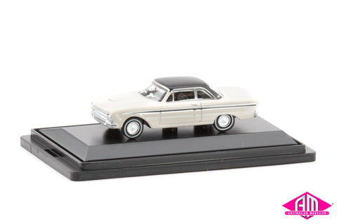 Road Ragers - 1964 XM Falcon Coupe Alpine White / Onyx Black Roof