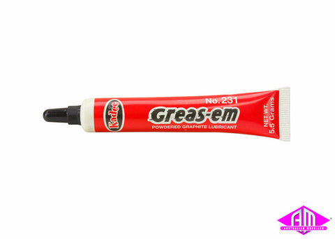 KD-231 - #231 Greas-em Dry Graphite Lubricant 5.5g Tube
