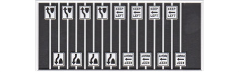 293-8263 - Misc Road Signs (HO Scale)