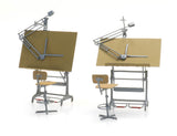 Artitec - Architects Desk & Chairs - 2pc (HO Scale)