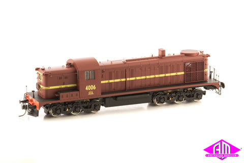 NSWGR 40 Class, Tuscan Red Type 3 - 4006 - Non Sound
