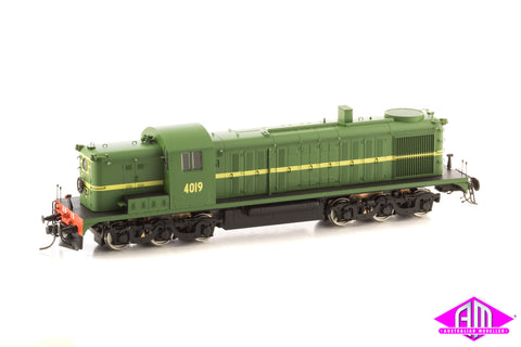 NSWGR 40 Class - Original Green - Type 2 - 4019 - Non Sound - Weathered