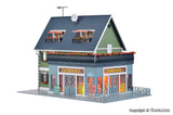 Vollmer - 43616 - Travel Agency with Interior and Lighting - Functional Kit (HO Scale)