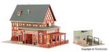 Vollmer - 43681 - Luigi`s Pizzeria Restaurant with Interior and LED Lighting - Functional Kit (HO Scale)
