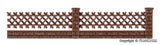 Vollmer - 45011 - Trellis Work Fence (HO Scale)
