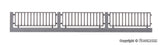 Vollmer - 45014 - Factory Fence (HO Scale)