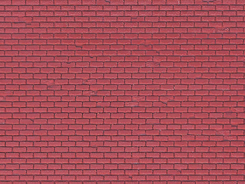 Vollmer - 46033 - Wall Plate - Brick - 21.8 x 11.9cm (HO Scale)