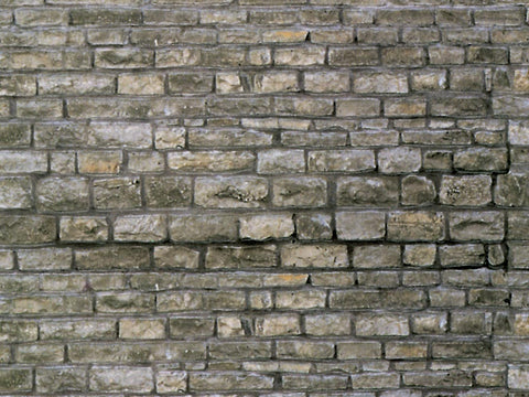 Vollmer - 46040 - Wall Plate - Granite - 25 x 12.5 cm - 10pc (HO Scale)