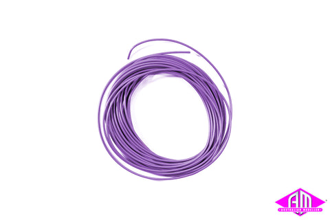 51941 - Super Thin Cable - 0.5mm Diameter - AWG36 - 10m Bundle - Purple
