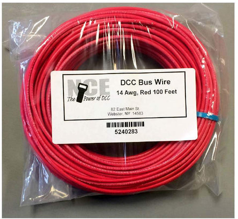 524-283 - DCC Main Bus Wire - Red - 30m