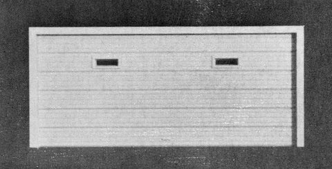 541-1110 - Two Car Garage Door (HO Scale)
