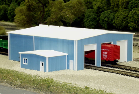 541-8014 - The Shops Kit - Blue (N Scale)