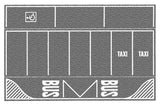 Noch 60720 - Car Park Grey 2pc (22 x 14cm each) (HO Scale)