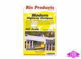628-0111 - Modern Highway Overpass Kit (HO Scale)
