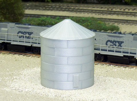 628-0703 - Corrugated 30′ Grain Bin Kit (N Scale)