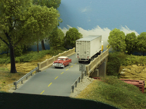 628-0156 - Overpass Roadway - 4pc (N Scale)