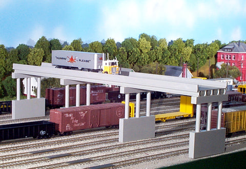 628-0163 - 150’ Modern Highway Overpass Kit with 4 Piers (N Scale)