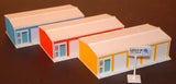 632-2902 - 2 Unit Self Storage Facility - Red (HO Scale)