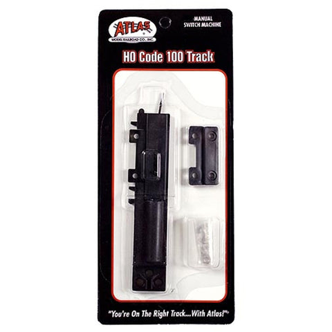 Atlas - Point Switch Right, Manual, Code 100, HO Scale