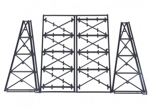Micro Engineering - 75-176 - Tall Steel Viaduct - Tower or 2 Bents - 4-Storey (N Scale)