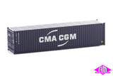 949-8257 - 40' Hi-Cube Corrugated Container - CMA-CGM (HO Scale)