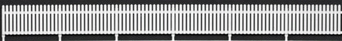 293-8278 - 4' Picket Fence (HO Scale)